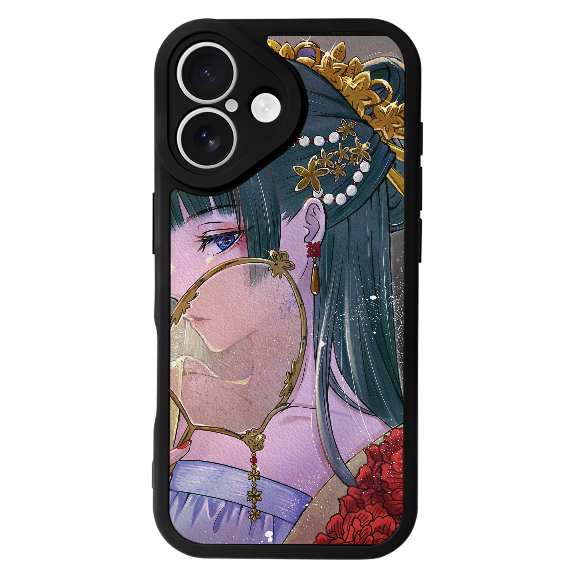 （画像用） 薬屋のひとりごと The Apothecary Diaries 【iPhone 16シリーズ対応】シリコンスマホケース（レザー調） 材質：シリコン